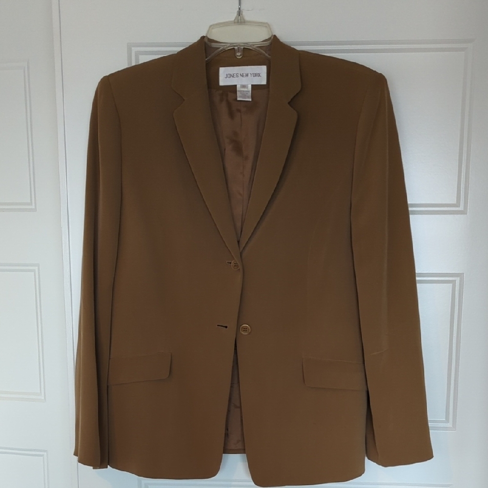 Jones New York Women's Tan Blazer